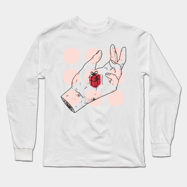 The Gift Long Sleeve T-Shirt by Urban_Vintage